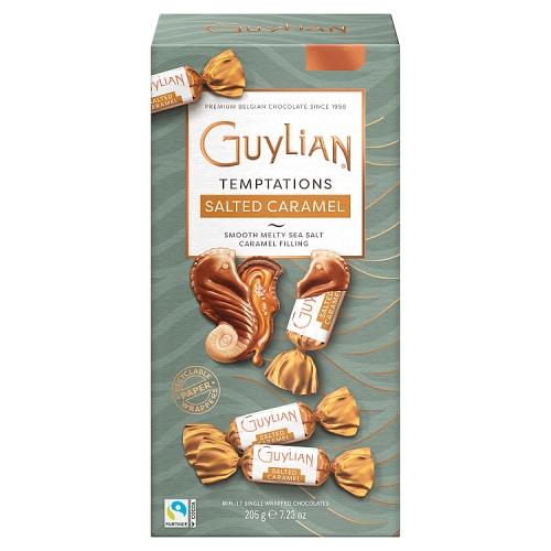 GUYLIAN TEMPTATIONS SALTED CARAMEL 205G-XMAS