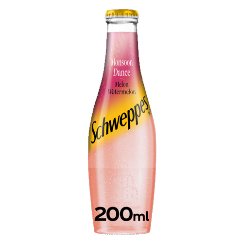 SCHWEPPES WATERMELON MELON MIX GLASS 200ML