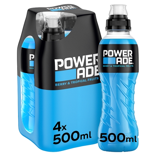 POWERADE BERRY 4PK 500ML