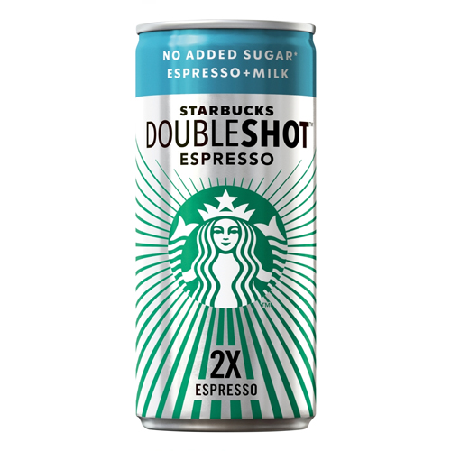 STARBUCKS DOUBLES HOT ESPRESSO NAS ICED COFFEE 200ML