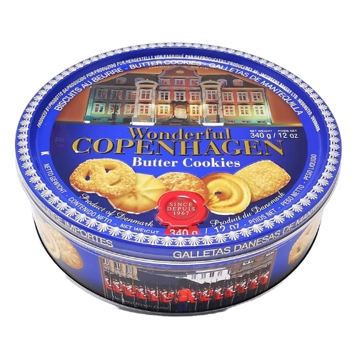 COPENHAGEN BUTTER COOKIES 340G