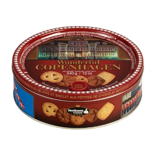 COPENHAGEN ASSORTED COOKIES 340G-XMAS