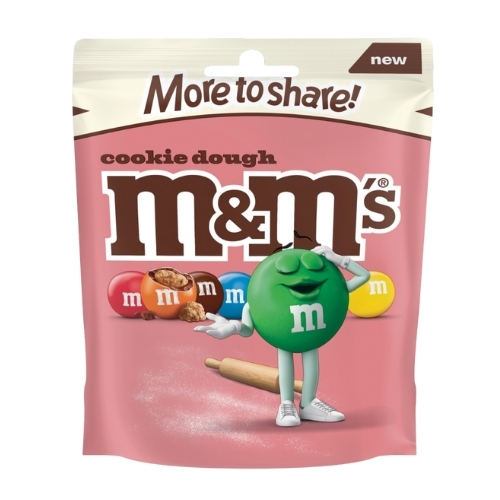 M&M'S COOKIE DOUGH MILK CHOCOLATE BAG 176G