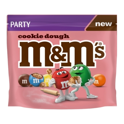 M&M'S COOKIE DOUGH PARTY MILK CHOCOLATE BAG 675G