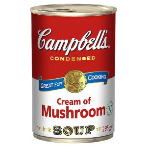 CAMPBELL'S CONDENSED CREAM OF MUSHROOM SOUP 295G