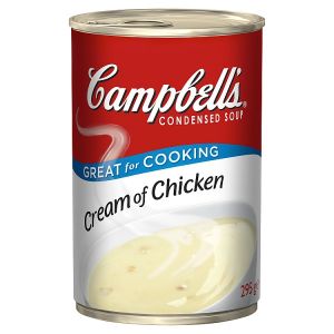 CAMPBELL'S CONDENSED SOUP CREAM OF CHICKEN 295G