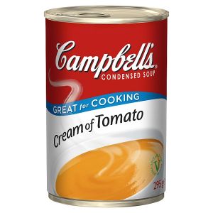 CAMPBELL'S CONDENSED SOUP CREAM OF TOMATO 295G