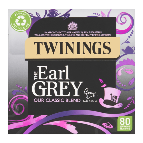 TWININGS EARL GREY 80'S