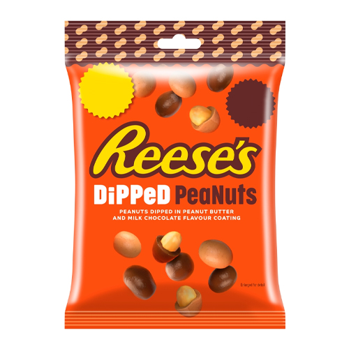 REESE'S DIPPED PEANUTS £1.35 68G