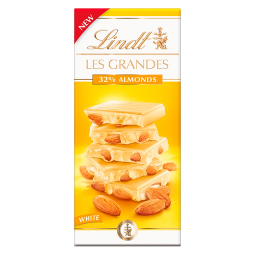 LINDT LES GRANDES MILK CHOCOLATE FRUIT & NUT BAR 150G