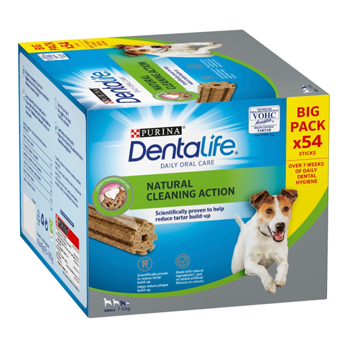 DENTALIFE SMALL DOG TREAT DENTAL CHEW 3 STICK 49G