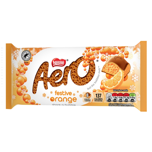 AERO FESTIVE BLOCK ORANGE 90G-XMAS