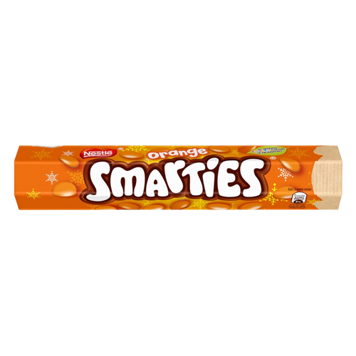 SMARTIES GIANT TUBE ORANGE 120G-XMAS