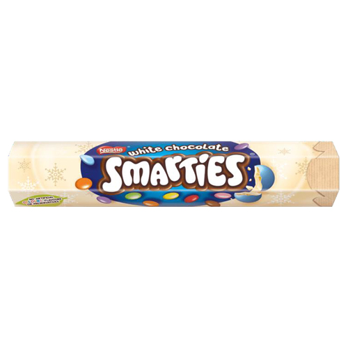 SMARTIES GIANT TUBE WHITE 120G-XMAS