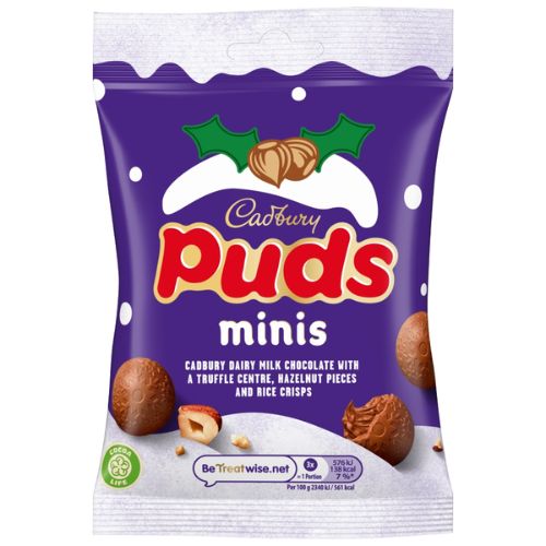 CADBURY MINI PUDS 73G-XMAS