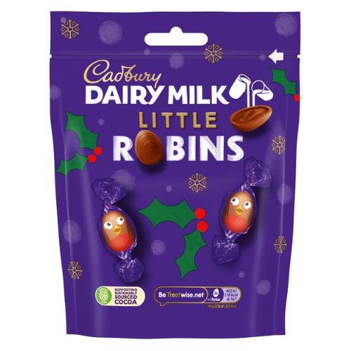 CADBURY DAIRY MILK ROBINS 77G-XMAS