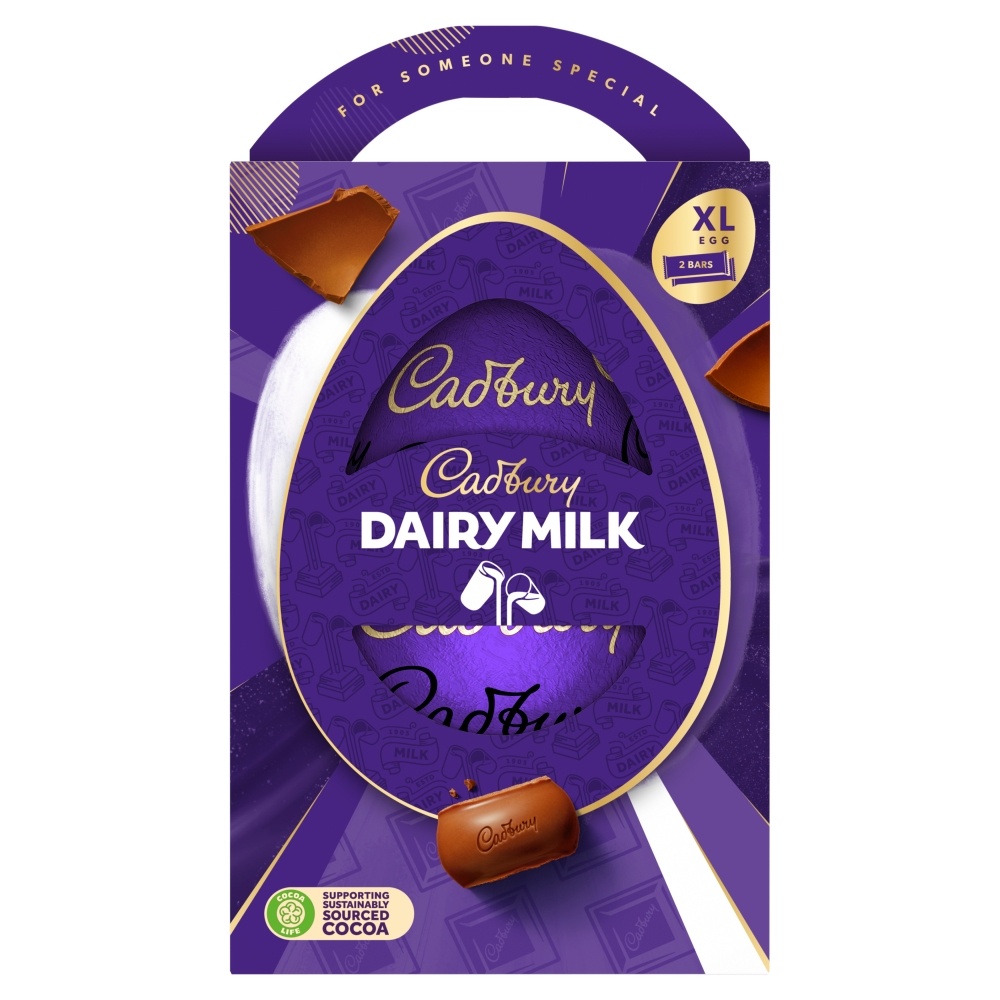 CADBURY DAIRY MILK EASTER EGG 242G-EASTER