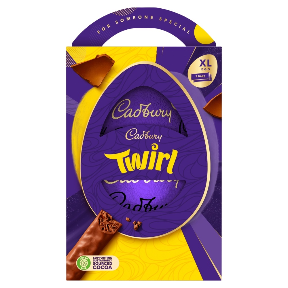 CADBURY TWIRL EASTER EGG 218G-EASTER