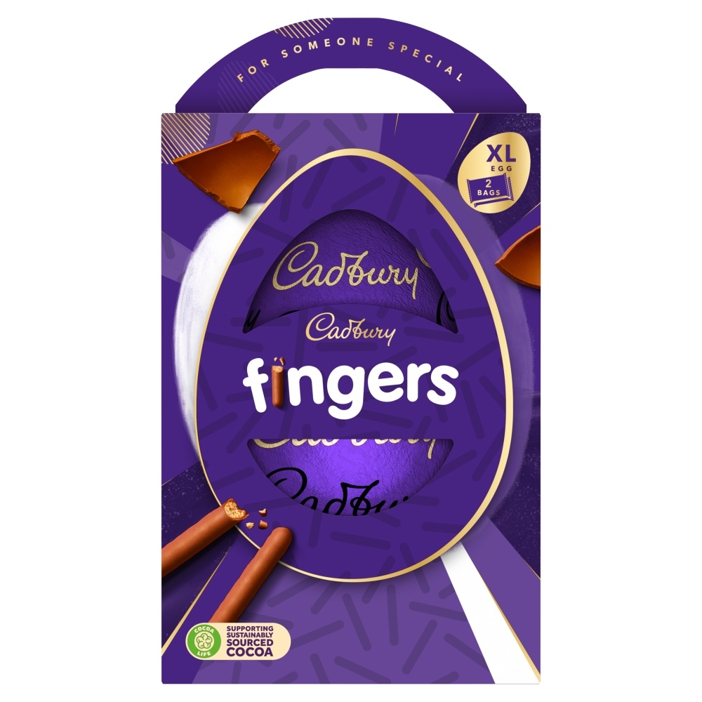 CADBURY DAIRY MILK FINGERS EASTER EGG 213G-EASTER