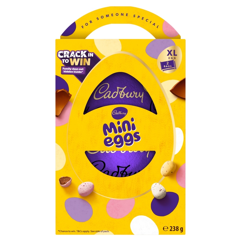 CADBURY DAIRY MILK MEDIUM EASTER EGG 238G-EASTER