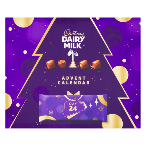CADBURY DAIRY MILK ADVENT CALENDAR ADULT 348G-XMAS