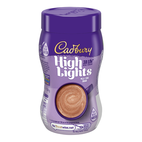CADBURY HIGHLIGHTS MILK CHOCOLATE 154G