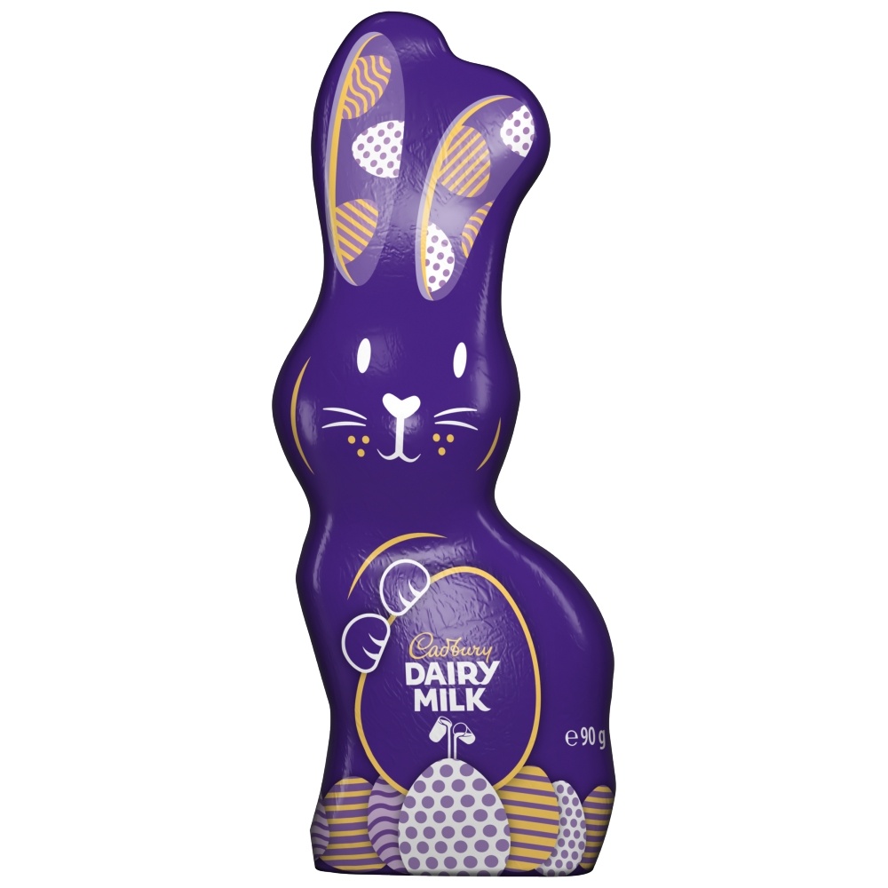 CADBURY PLAIN BUNNY 90G-EASTER