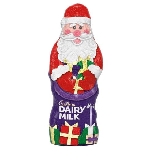 CADBURY DAIRY MILK HOLLOW CHOCOLATE SANTA 90G-XMAS