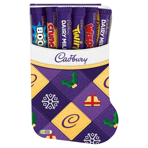 CADBURY STOCKING SELECTION BOX 174G-XMAS