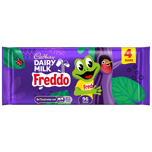CADBURY DAIRY MILK FREDDO CHOCOLATE BAR 4PK 72G