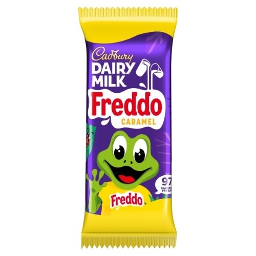 CADBURY DAIRY MILK FREDDO CARAMEL CHOCOLATE BAR 4PK 78G