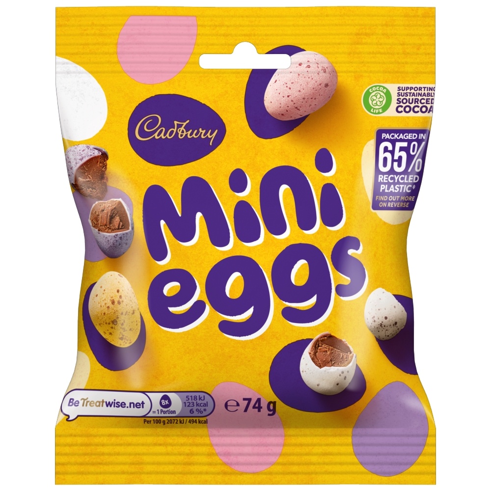 CADBURY MINI EGG BAG 74G-EASTER