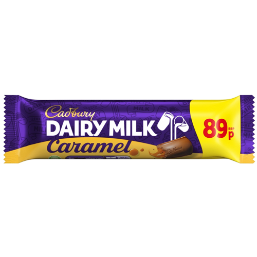 CADBURY DAIRY MILK CARAMEL PMP 89P 45G