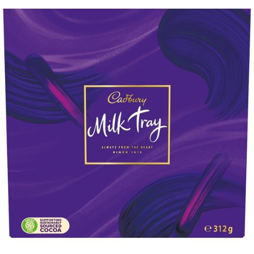 CADBURY MILK TRAY CHOCOLATE PRALINES GIFTING BOX 312G