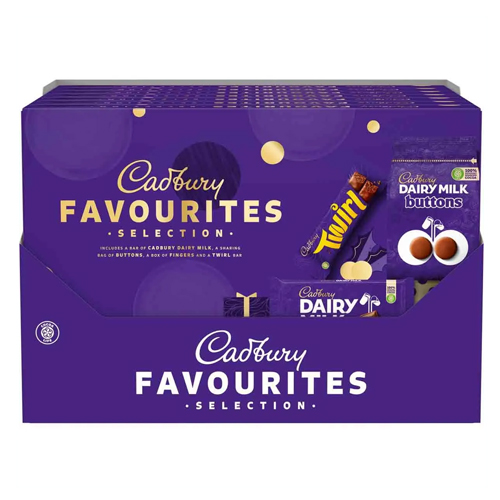 CADBURY SELECTION BOX 351G-XMAS