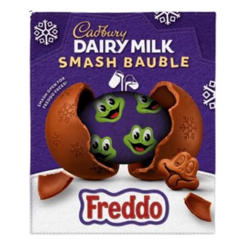 CADBURY FREDDO SMASH BAUBLE 90G-XMAS