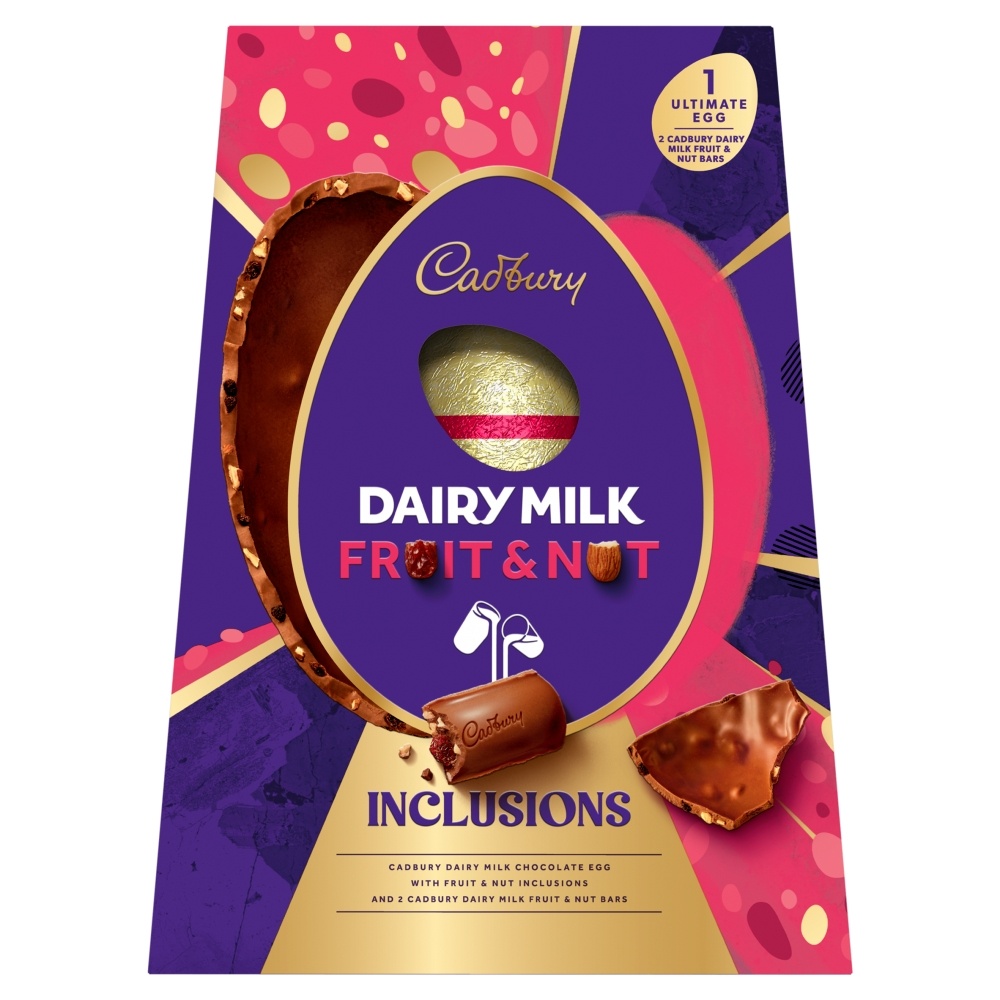 CADBURY DAIRY MILK F&N INCLUSION EGG 398G-EASTER