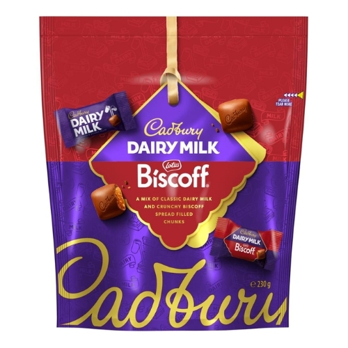 CADBURY BISCOFF POUCH 230G-XMAS