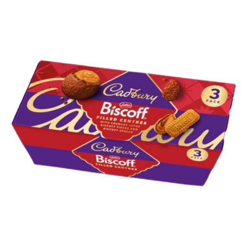 CADBURY BISCOFF BAUBLE 3PK 100.5G-XMAS