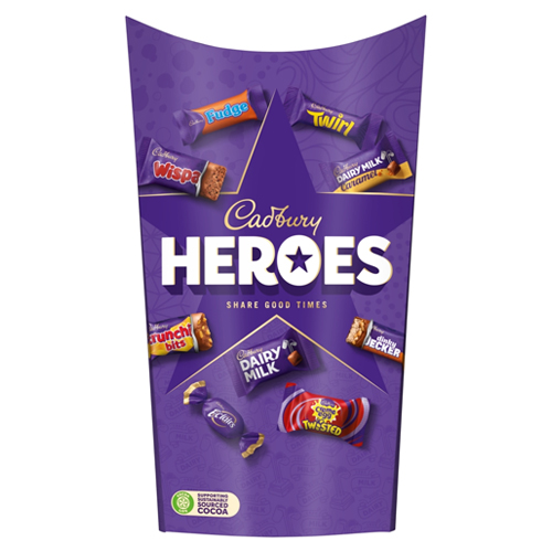 CADBURY HEROES CARTON 290G-EASTER