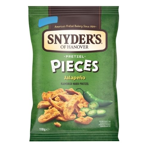 SNYDER'S PRETZEL PIECES JALAPENO 110G