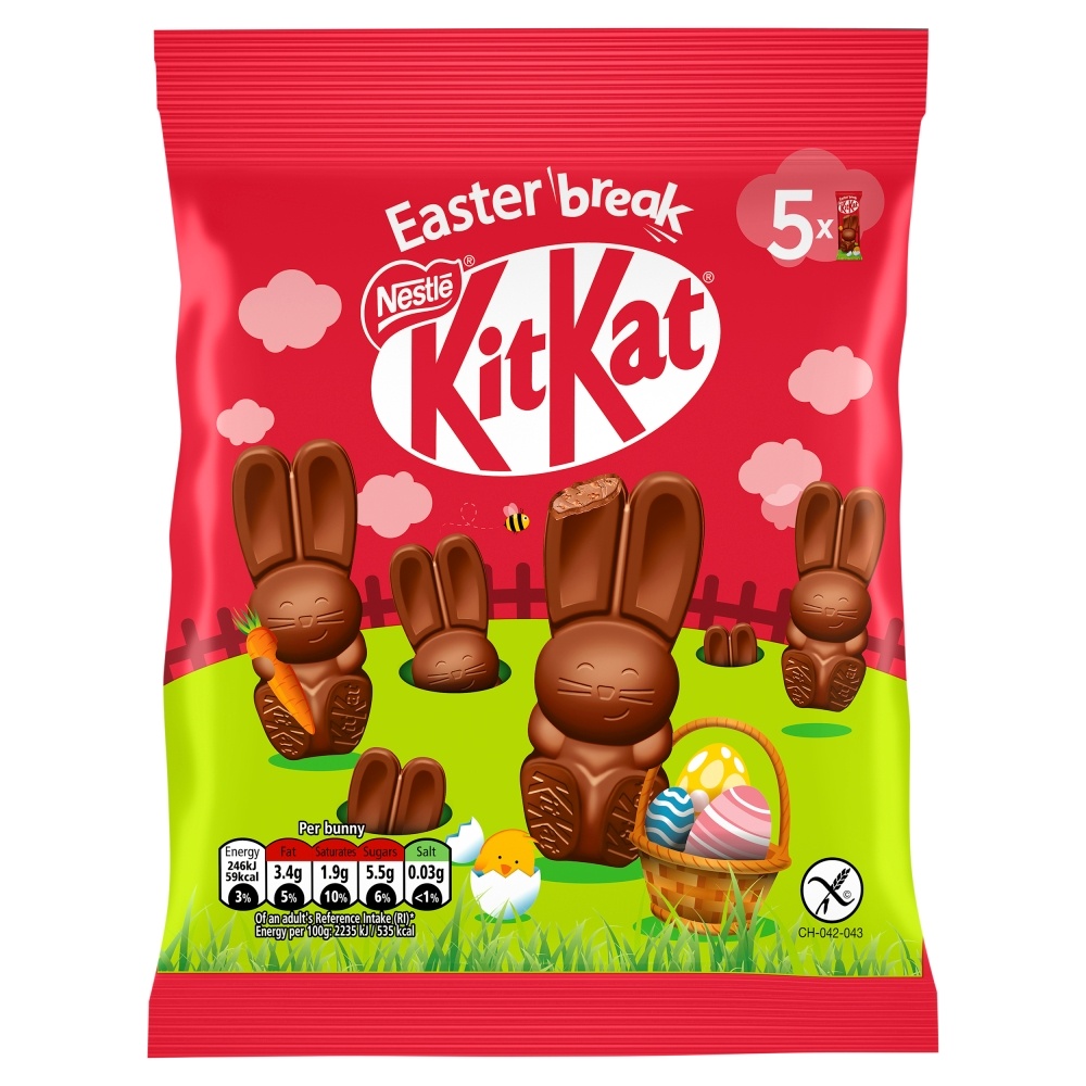 KITKAT EASTER BREAK ICON BUNNY POUCH 55G-EASTER