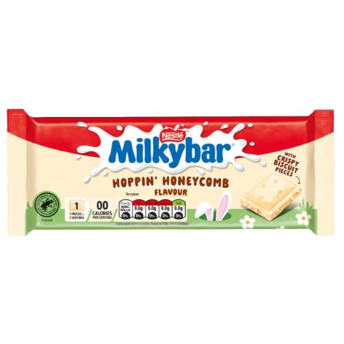 MILKYBAR HONEYCOMB EASTER BLOCK 90G-EASTER