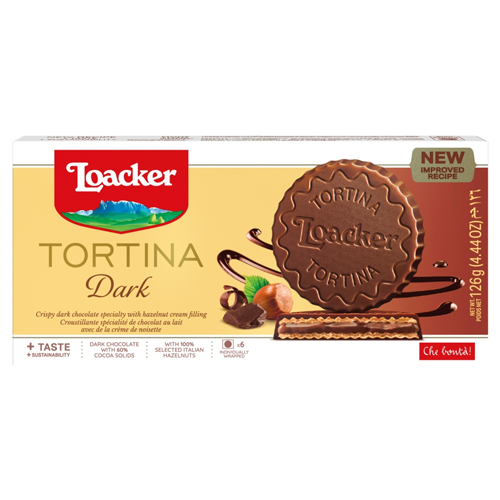 LOACKER TORTINA DARK 125G
