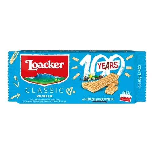 LOACKER VANILLA WAFER 90G