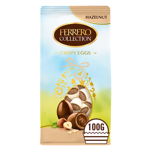 FERRERO ROCHER MINI EGGS HAZELNUT 100G-EASTER