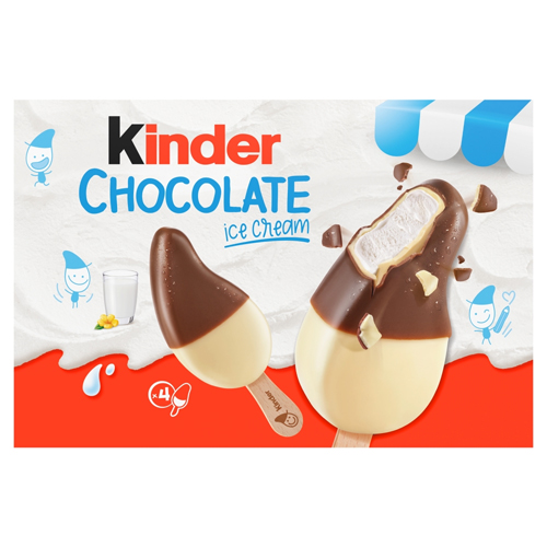 KINDER CHOCOLATE STICK 4X55ML