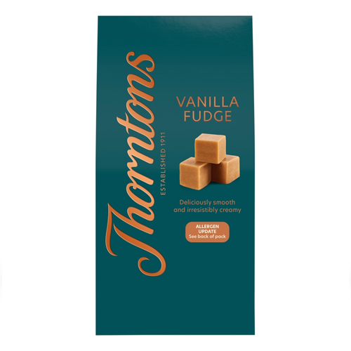 THORNTONS FUDGE CARTON 150G-XMAS