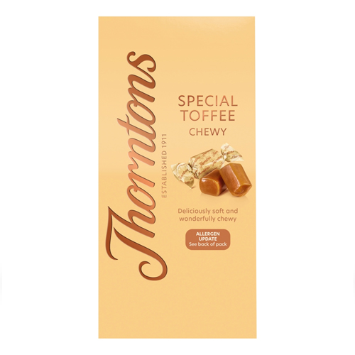 THORNTONS TOFFEE CARTON 150G-XMAS