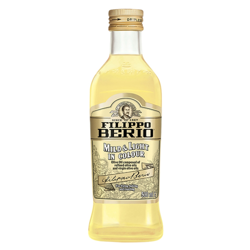 FILIPPO BERIO MILD & LIGHT IN COLOUR OLIVE OIL 500ML